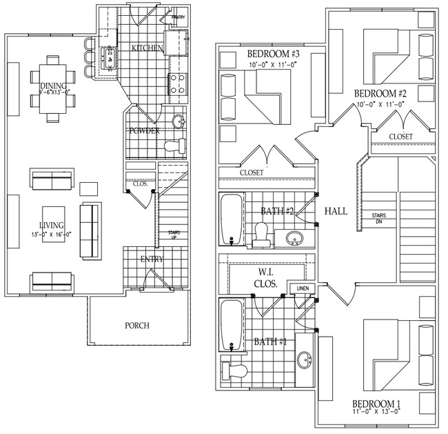 3B/BA2.5 - Fairway Manor Senior Living