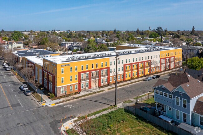 Aerial Photo - Liberty Square Apartments