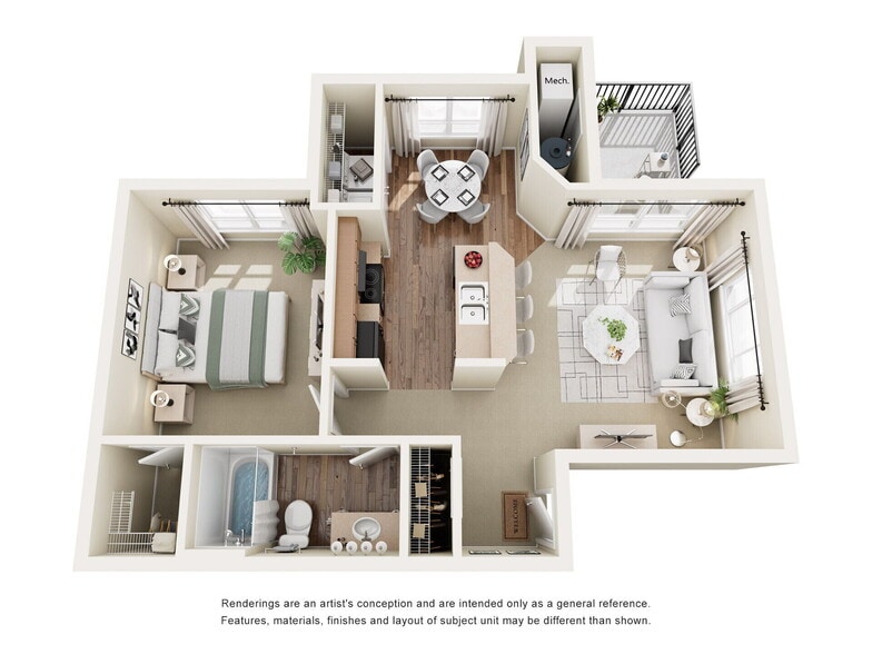 Interior Photo - Copper Steppe Apartments