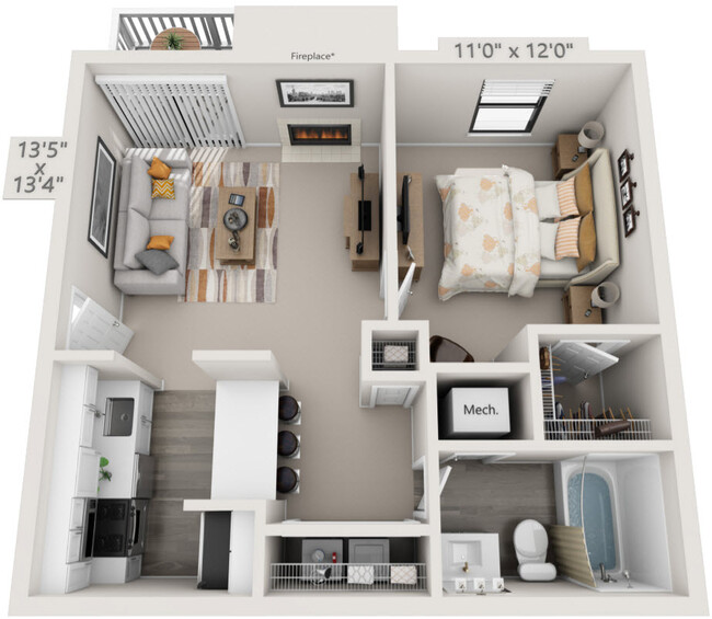 Floorplan - Atria at Crabtree Valley