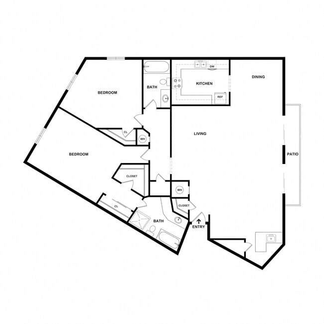 Floorplan - Chateau Los Feliz