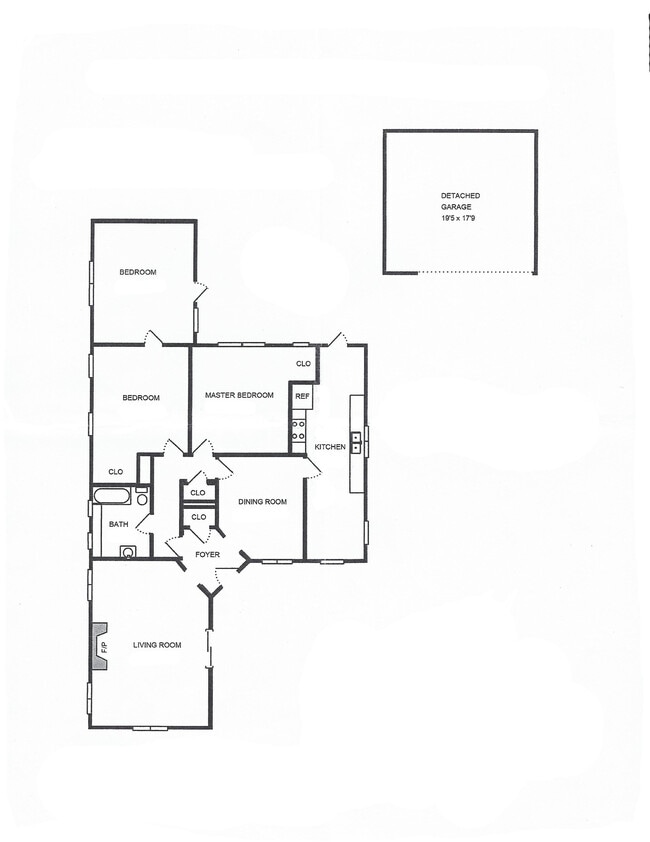 Floor Plan - 2207 E Mountain St