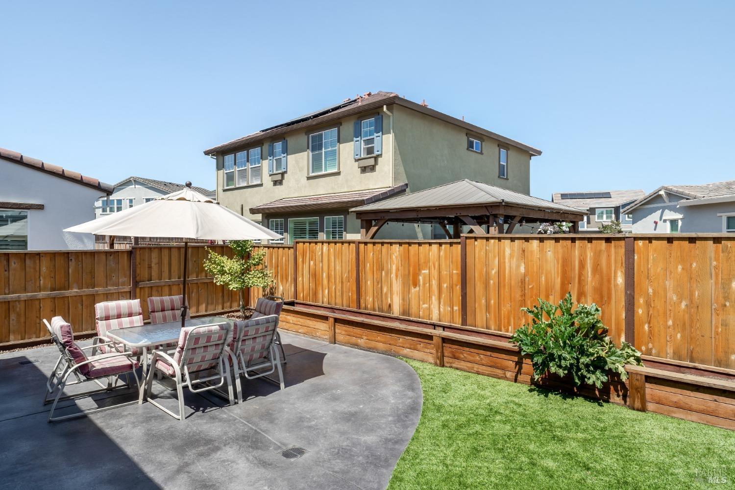 Rear yard - 1429 Brody Bird Ln