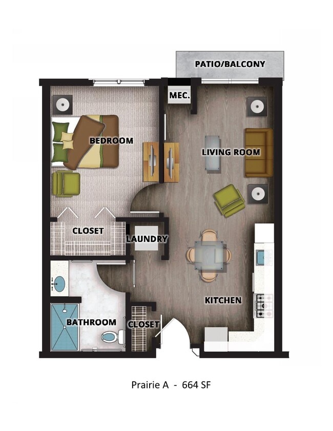 Floorplan - Oakmont Senior Community