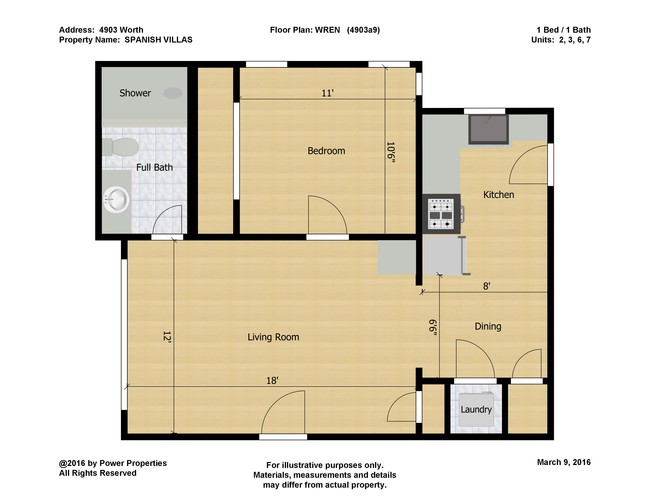 Floorplan - SPANISH VILLAS