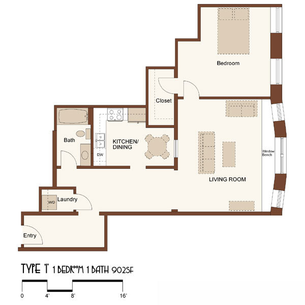 Floorplan - Opera House Lofts