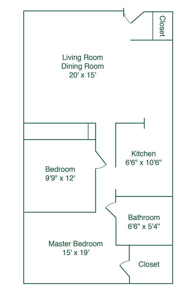 Floorplan - Woodview Commons Apartments