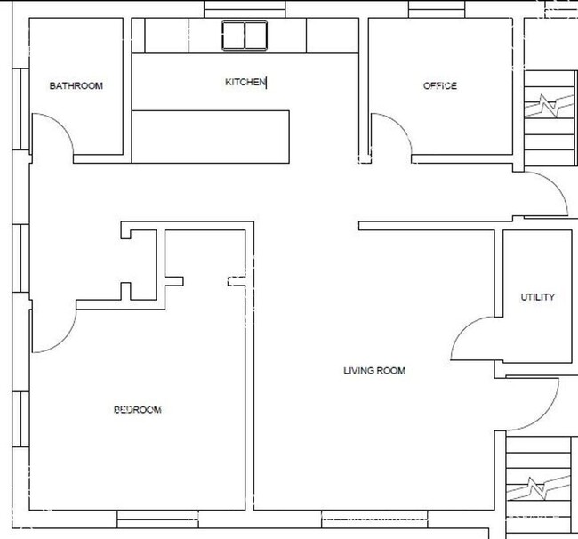 Building Photo - Updated 1 bedroom with office and in unit ...