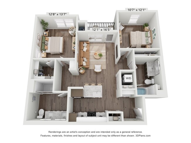 B2A Floor plan - Atlas at Canyon Trails