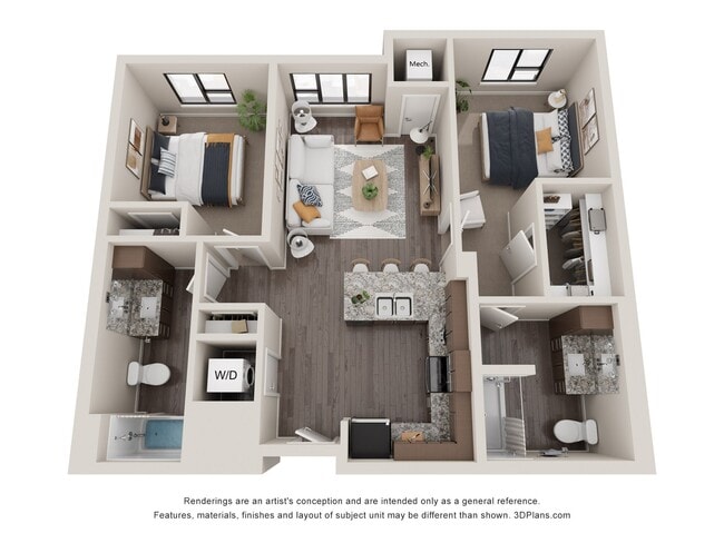 Floorplan - Decatur Landing I & II