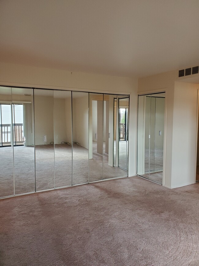 Mirrored closet storage space - 30052 W 12 Mile Rd