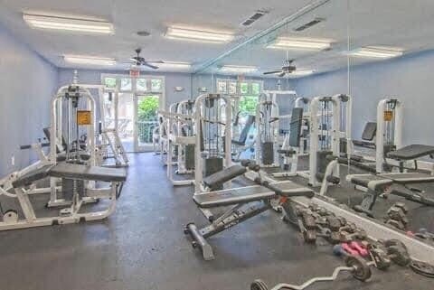 Gym at Clubhouse - 2700 Pine Tree Rd NE