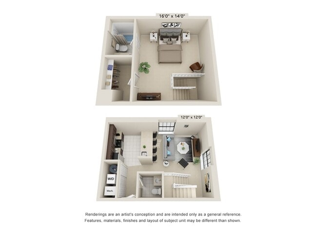 1 Bed 1.5 Bath - Shockoe Center