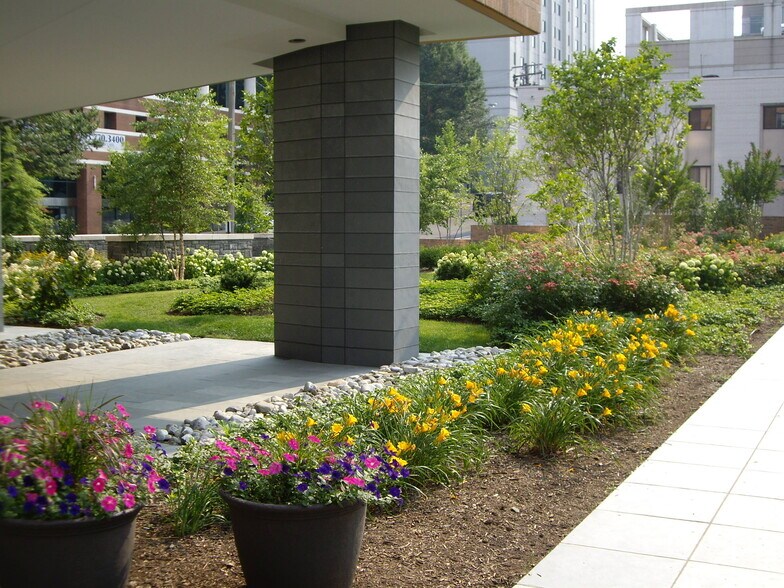 Building Exterior - Courtyard Area - 2001 15th St North
