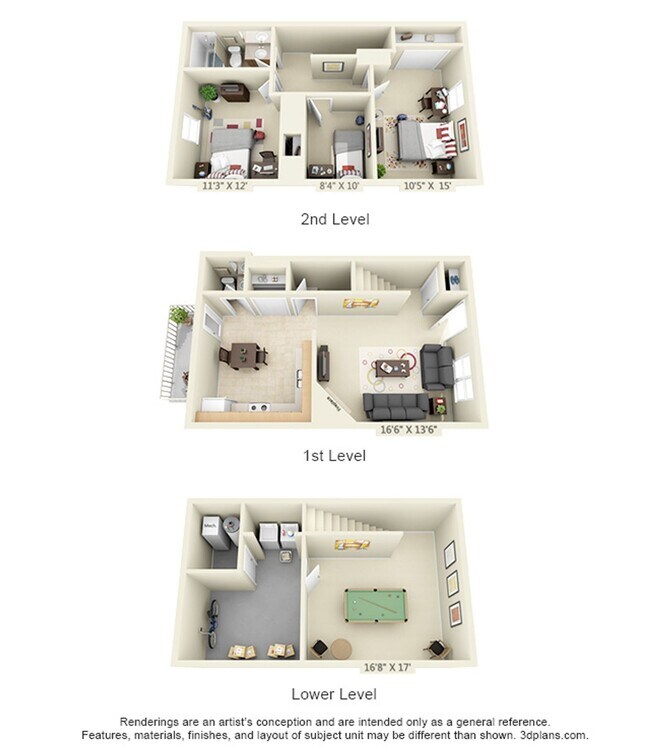 Floorplan - Hershey Townhomes