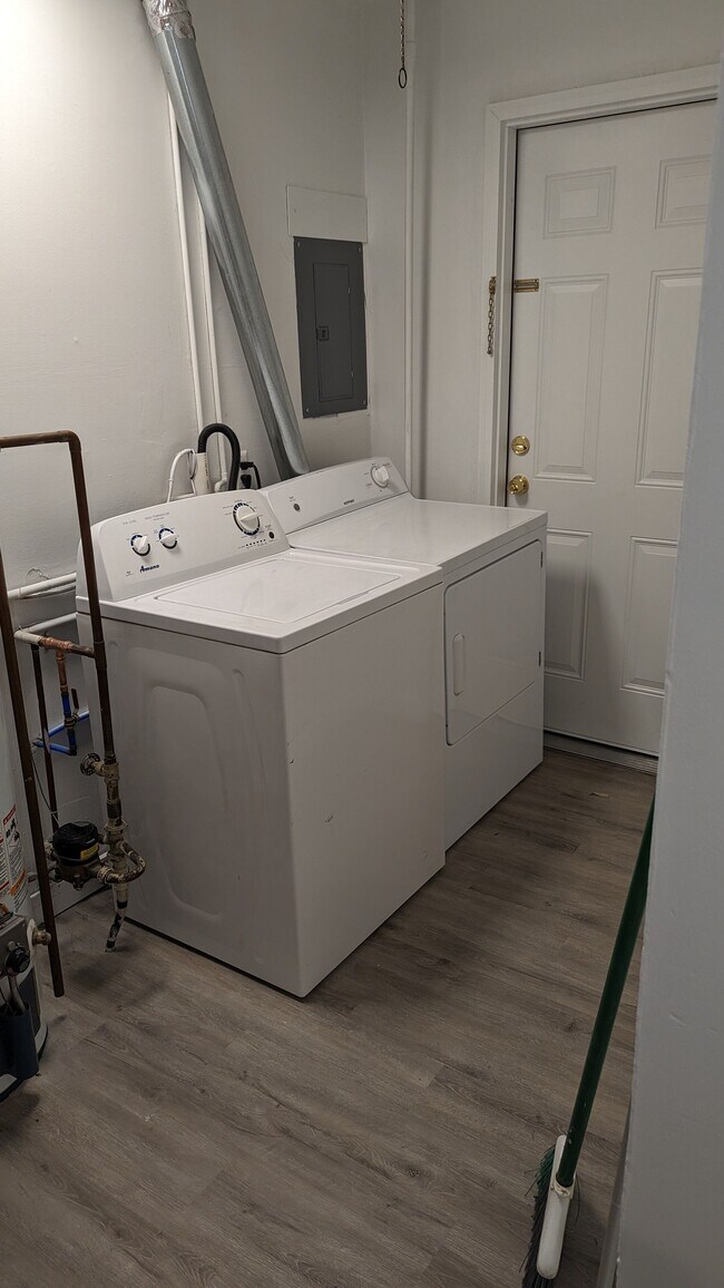 Washer and Dryer on site in Utility Room - 2144 Browning St