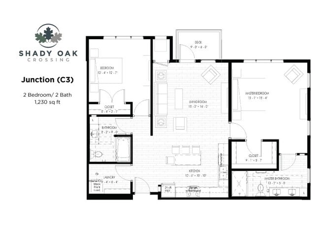Floorplan - Shady Oak Crossing