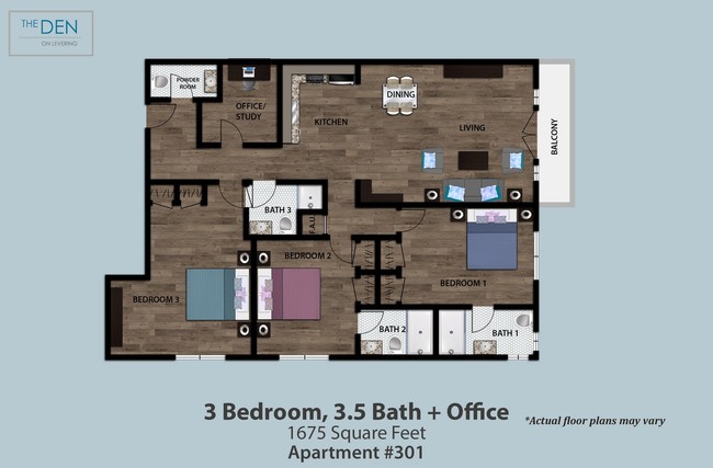 Floorplan - The Den On Levering