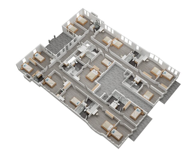 Floorplan - 1310 S Gramercy Pl