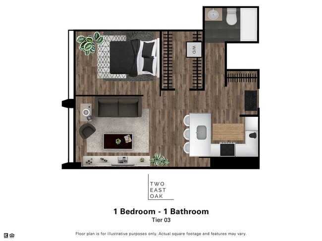 Floorplan - Two East Oak