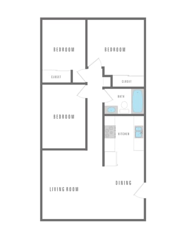 3 Bedroom 1 Bath - Greenville Park