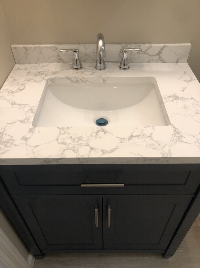 Main floor bath vanity - 4414 Venable Ave