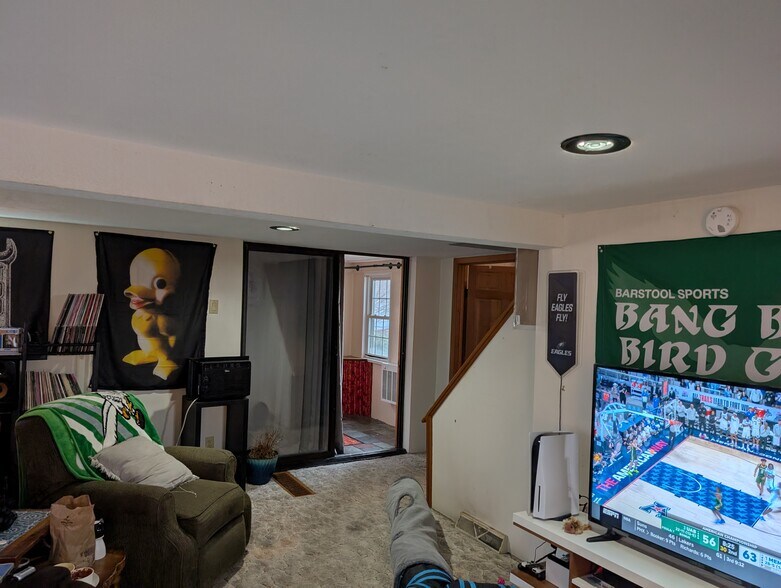 Sliding Glass Door to Porch - 123 W Mohawk St