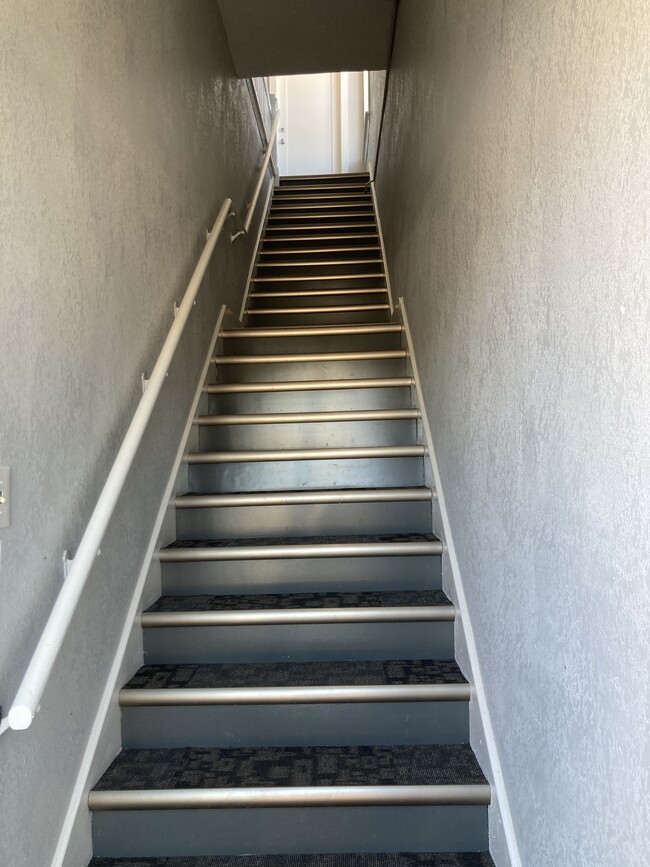 Main Front Stairway into Building - 231 2nd Ave NE