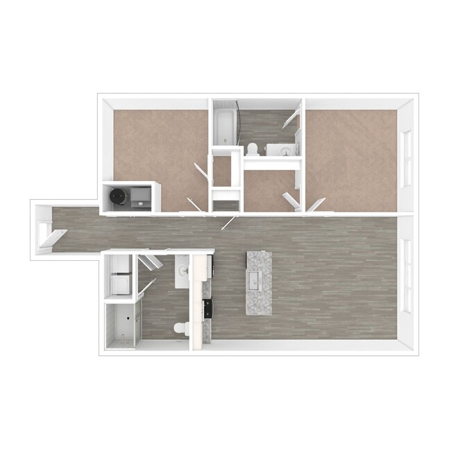 Floorplan - Lofts at 128