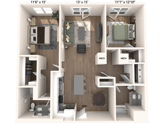 Floorplan - Avalon W Squared