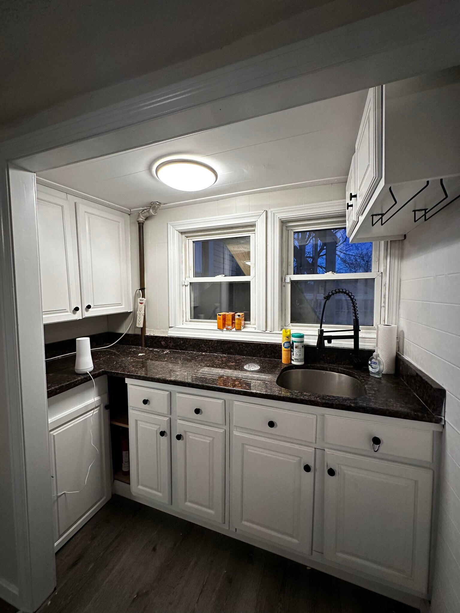 Kitchen (security system included in rent) - 33 Sumner St