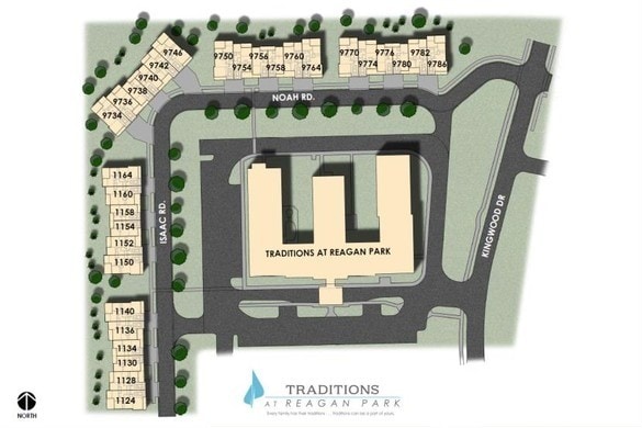 Site Map - Traditions at Reagan Park