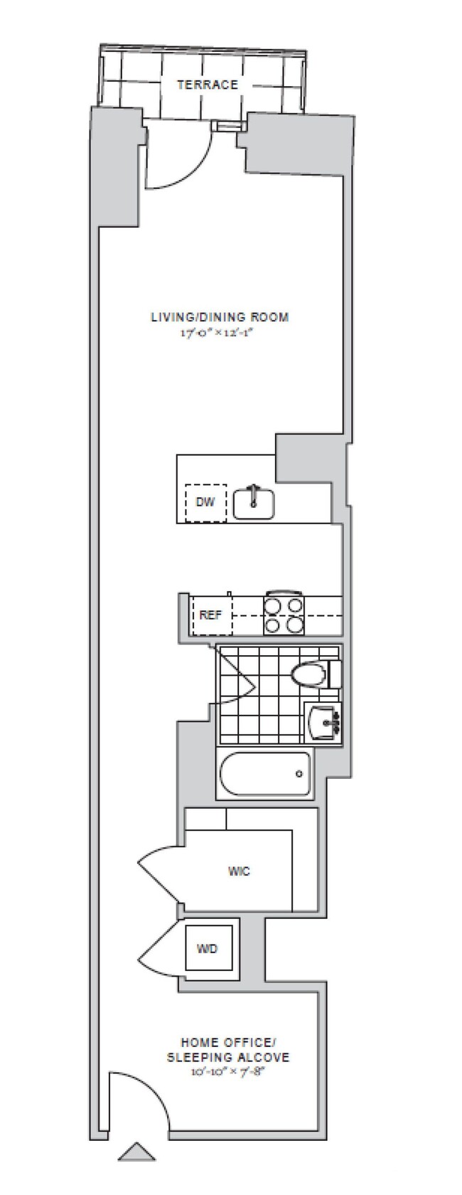 Floorplan - 70 Pine Apartments