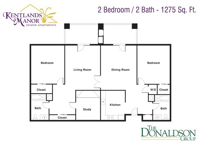 2BR/2BA - Kentlands Manor