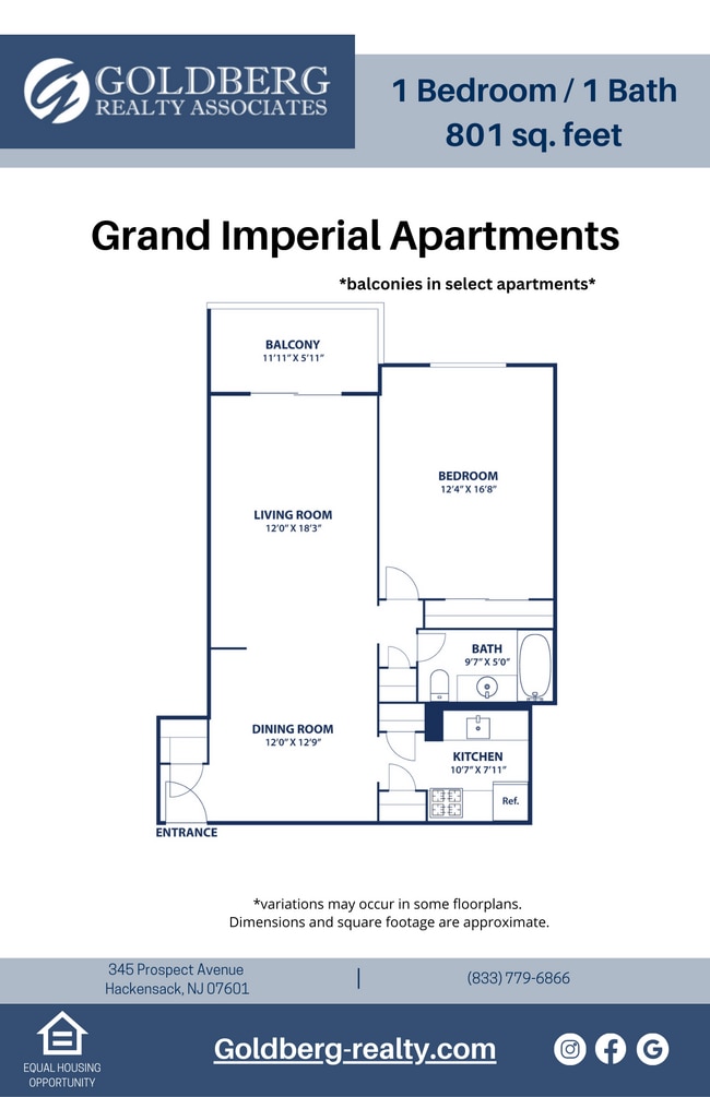 Floorplan - Grand Imperial Apartments