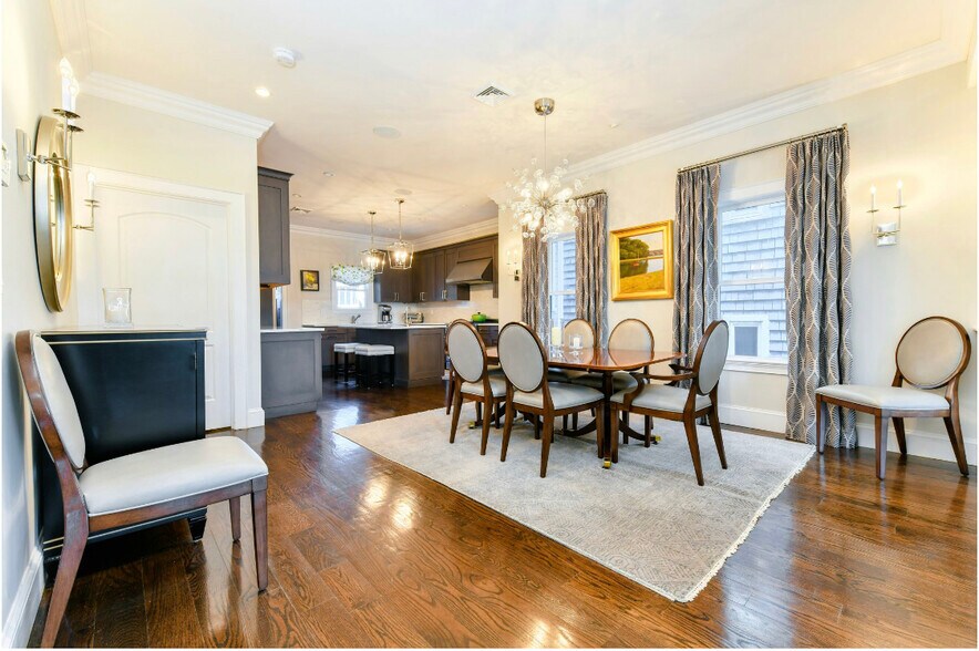 Dining open to kitchen - 846 E Broadway