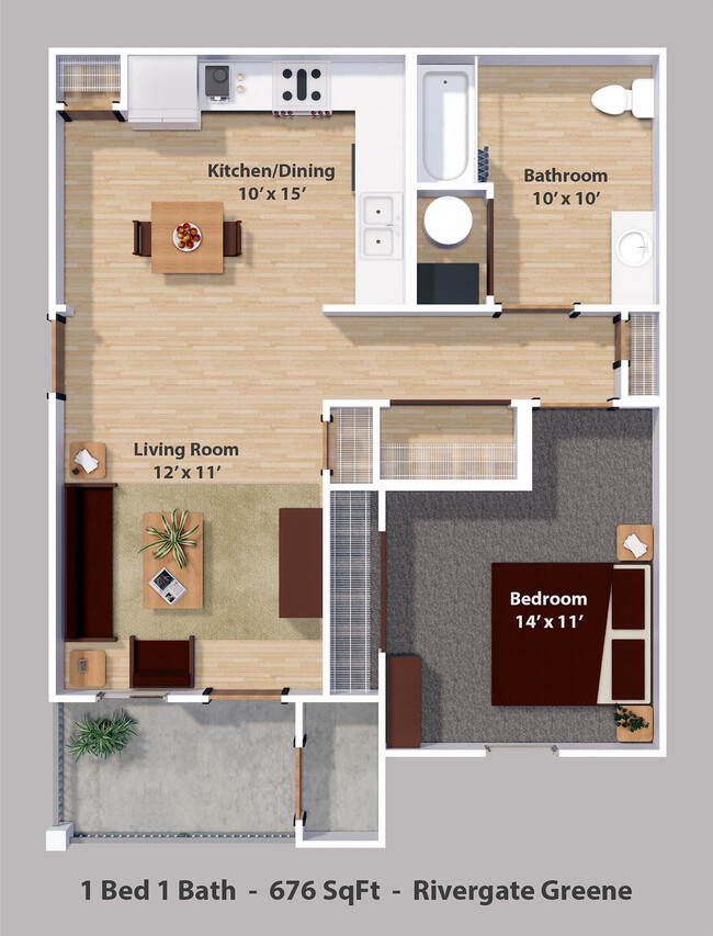 Floorplan - Rivergate Greene