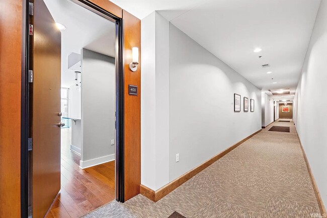 Front Door - Interior Corridor - 140 W Franklin St