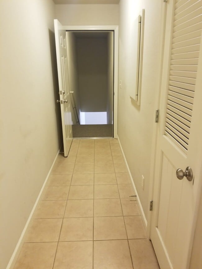 VIEW OF GARAGE FROM BACK ENTRANCE - 102 Essex Ln