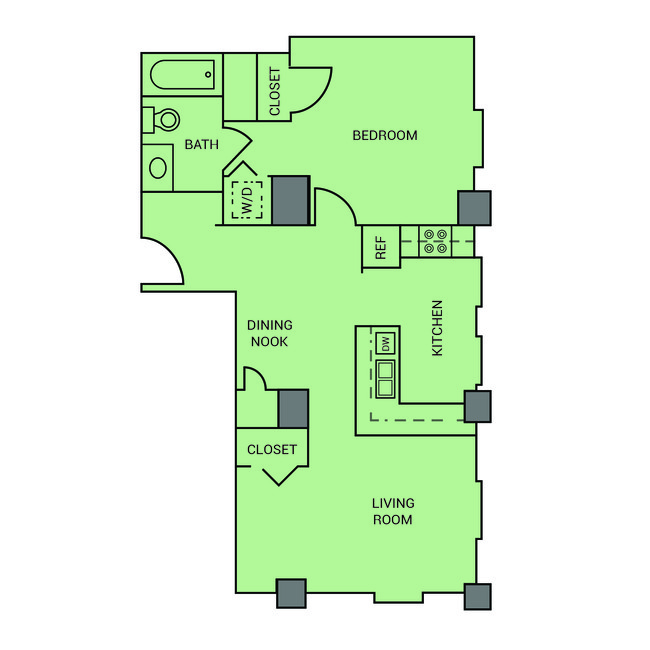 Floorplan - 2101 Church Street