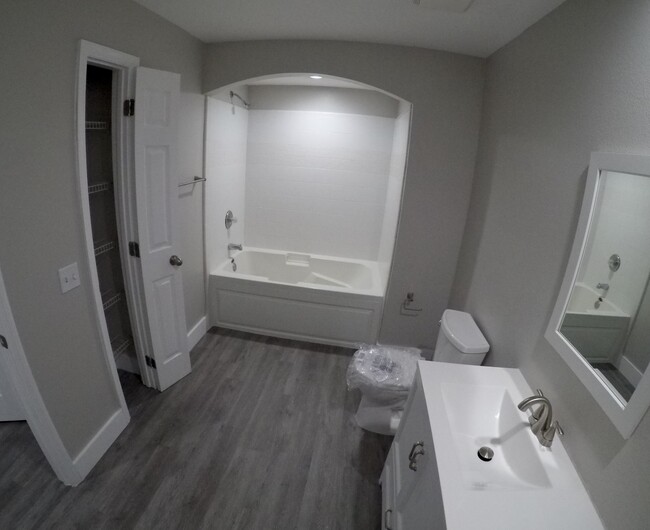 Renovated master bathroom - 322 E Central Blvd