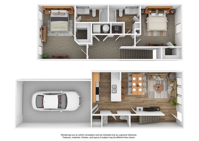 Floorplan - The Veridian Apartments & Townhomes