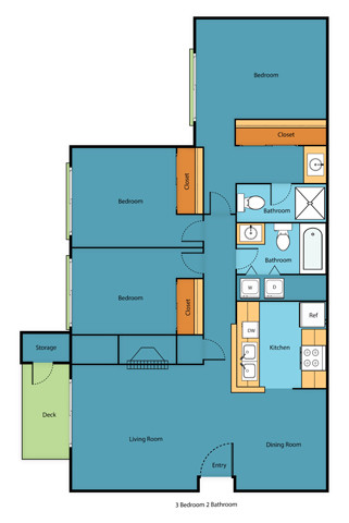 Floorplan - Serra Vista Apartment Homes