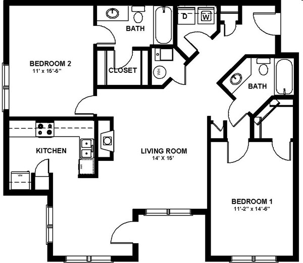 The Cottonwood - Autumn Grove Apartments