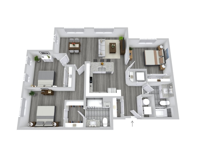 Floorplan - The Residences at Forest Glen