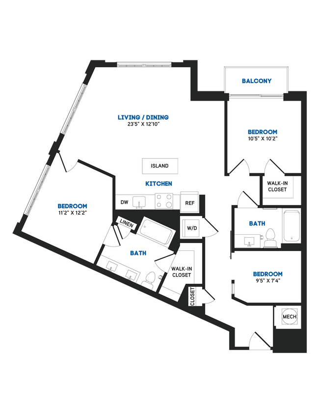 Floorplan - The Chase at Bryant Street