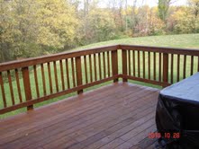 FULL SIZE DECK FROM EAT-IN KITCHEN - 743 Mill Rd