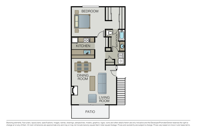 1 Bed 1 Bath - Fairway at Big Canyon