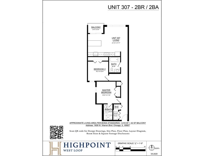 Floorplan - HIGHPOINT West Loop