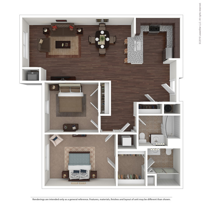 Floorplan - Snowden Creek Apartments, 62+